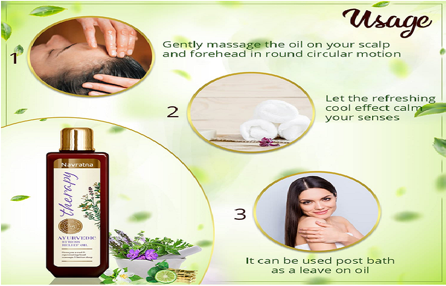 Unwind with Ayurveda: Stress-Relieving Massage Oil